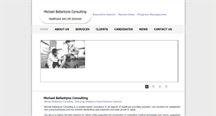 Desktop Screenshot of michaelballantyneconsulting.co.uk